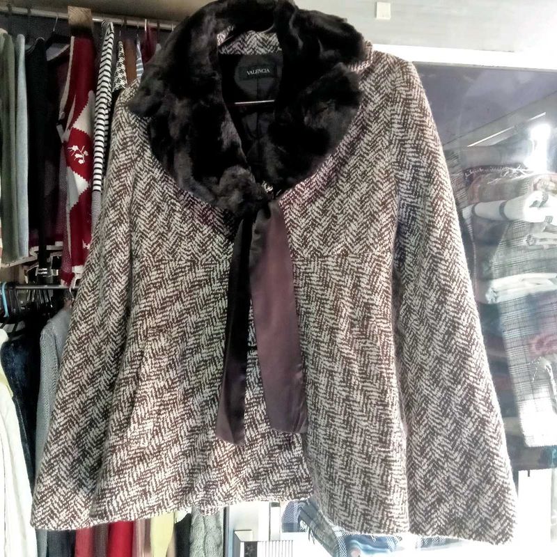 Valencia Fur Collar Coat