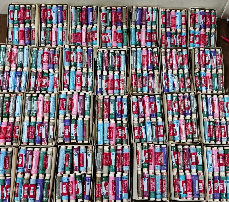 700 Pcs- Coats Spun Polyester Thread