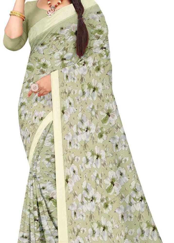Printed Saree