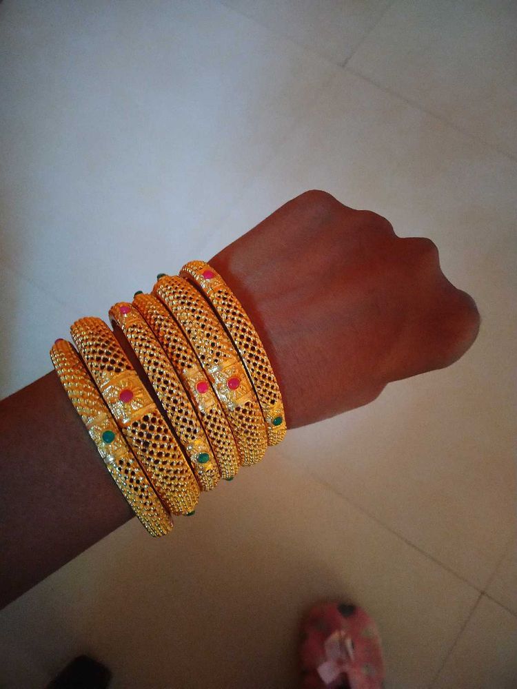 Golden Bangles 6