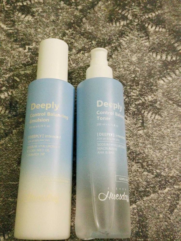 Korean Toner And Moisturizer Combo From 11huesday
