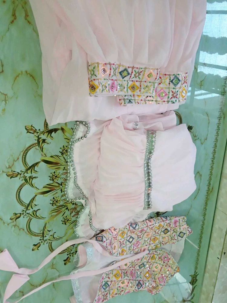 Embroidered Ethnic co ord set- kurti set