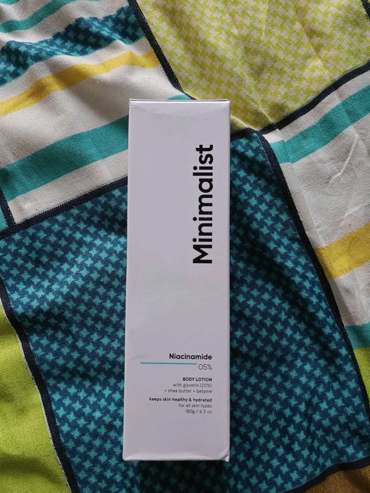 Minimalist 5% Niacinamide Body Lotion