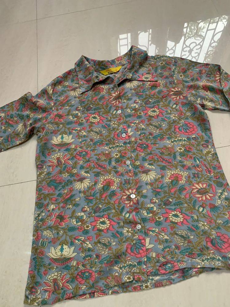 Floral Print Shirt