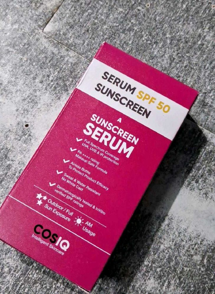 COSIQ Sunscreen Serum SPF 50