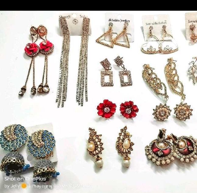 11 Earrings Combo