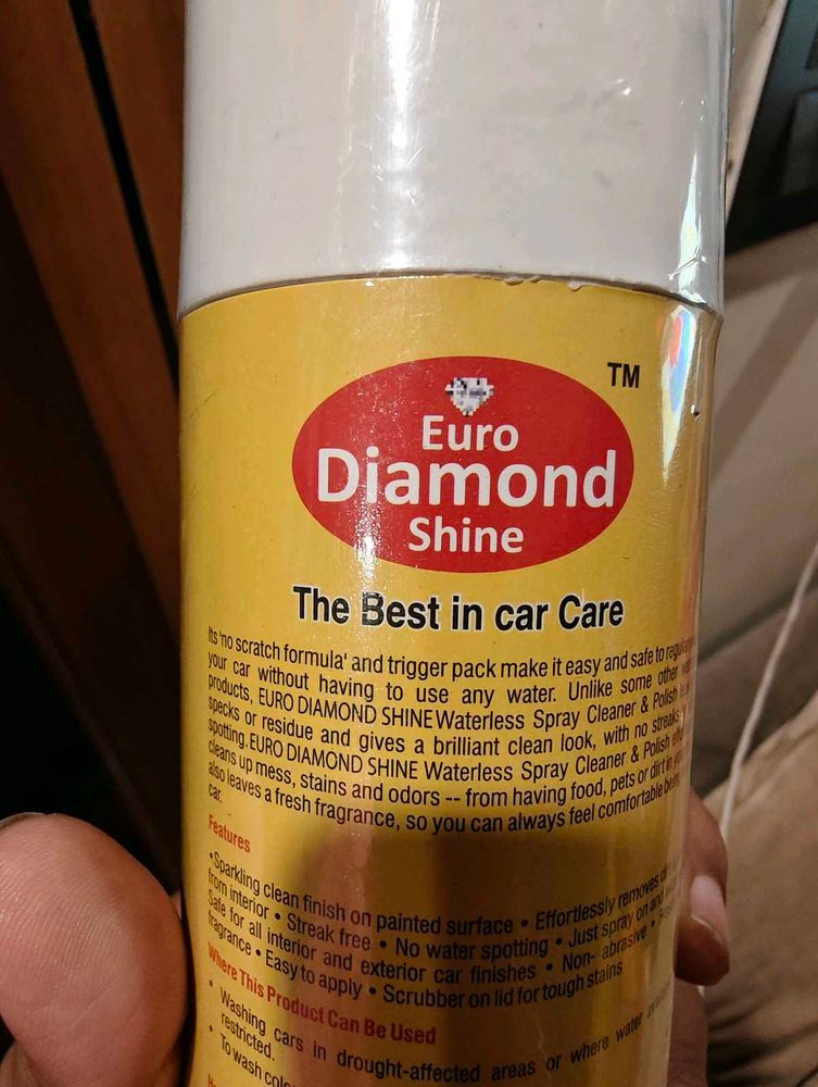 Euro Diamond Shine Waterless Auto Guard