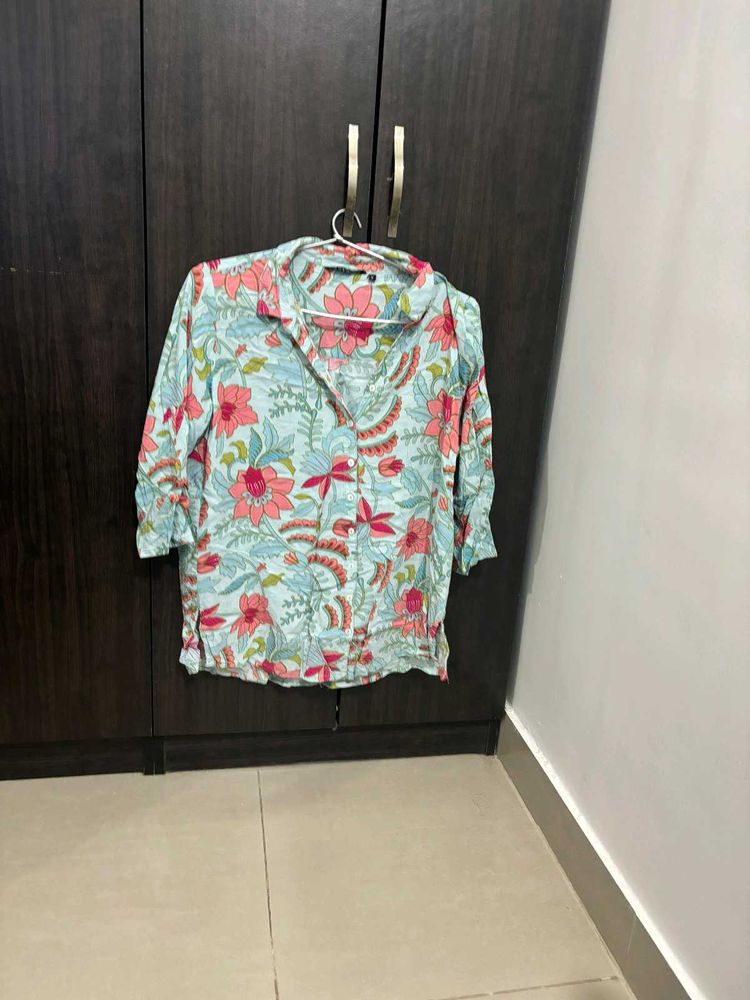 Floral Print Shirt