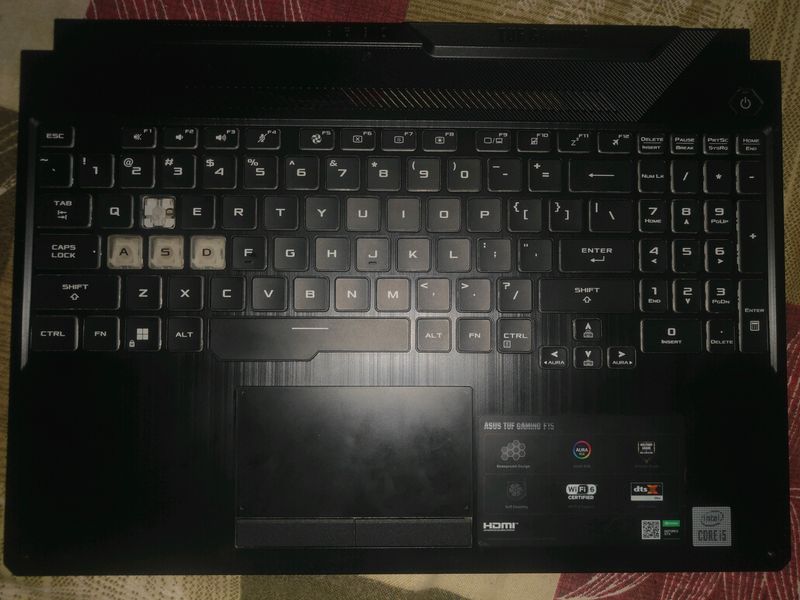 Asus Tuf FX506LHB Touchpad