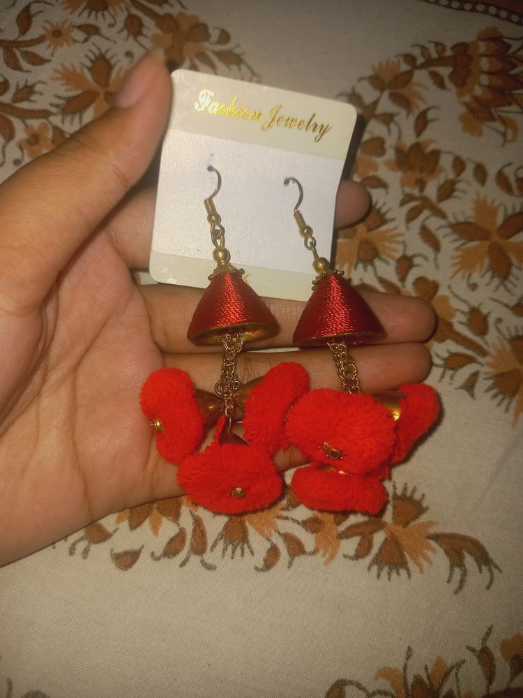 Earrings, Soap, Dove Sample