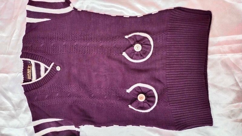 Woolen Girls Top