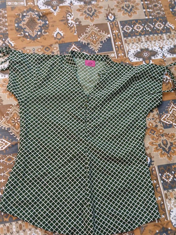 Shirt Style Top