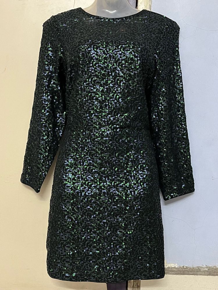 H&amp;M Branded Sequin Party Dress