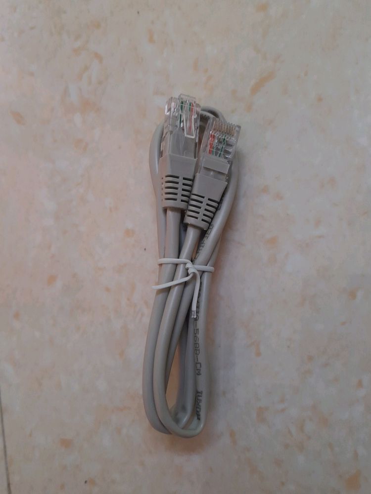 1.5M CAT5 LAN Cable For Router Modem, CCTV Camera Etc