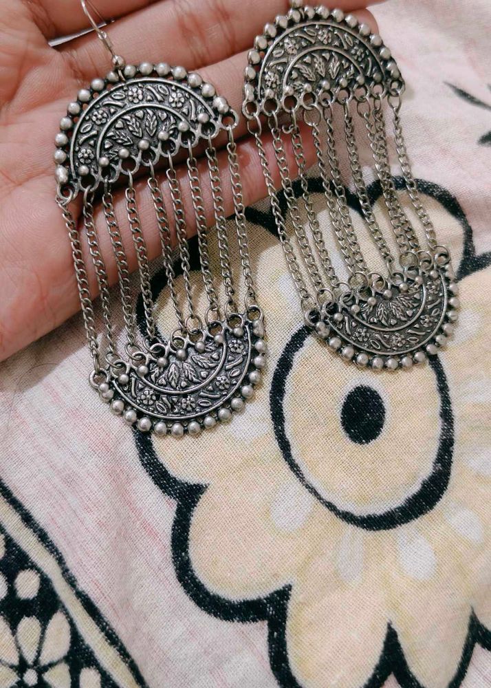Oxidised Earings