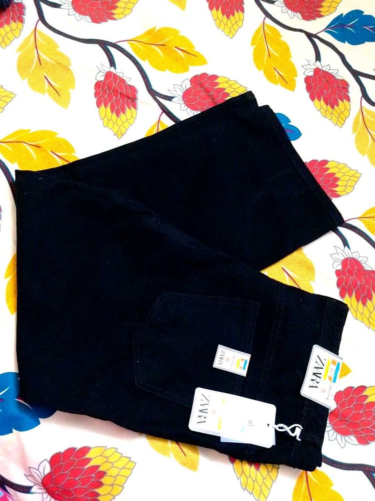 Zara Black Baggy Jeans (Women&#39;s)
