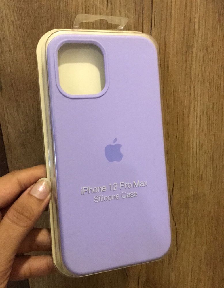 IPhone 12 Pro Max Purple Lavender Silicone