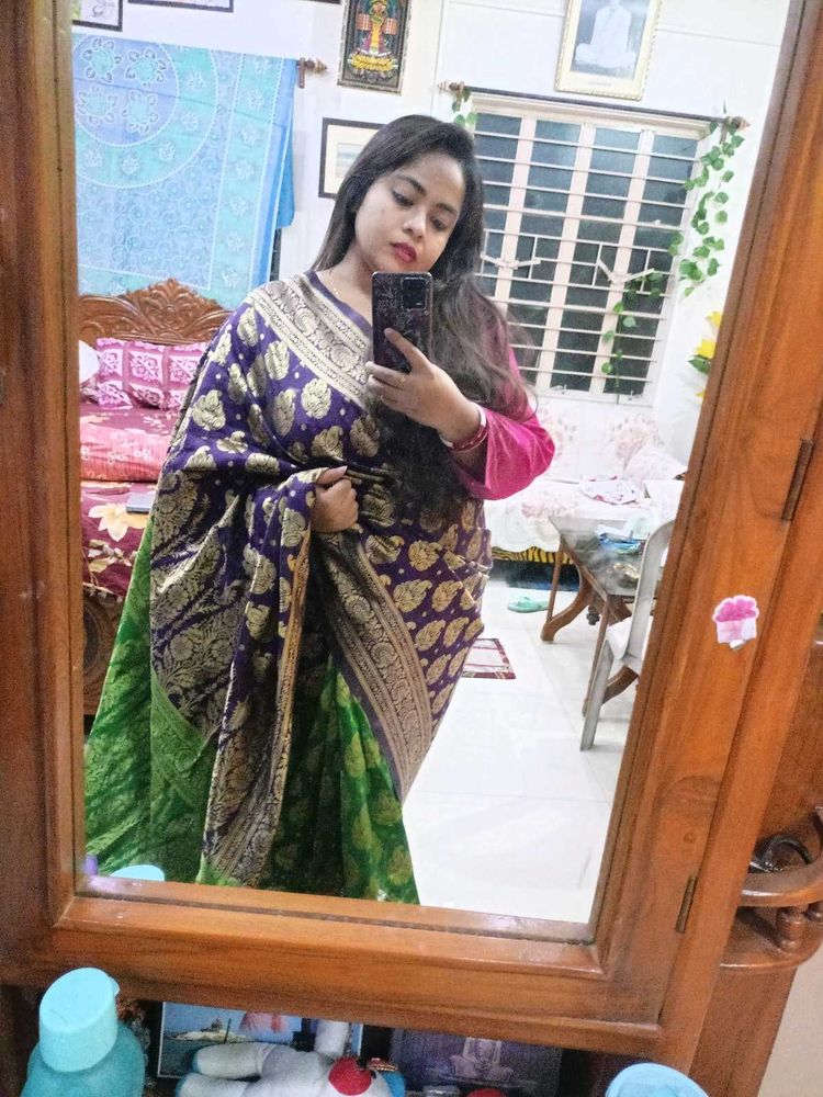 Gorgeous Banarasi Silk Saree