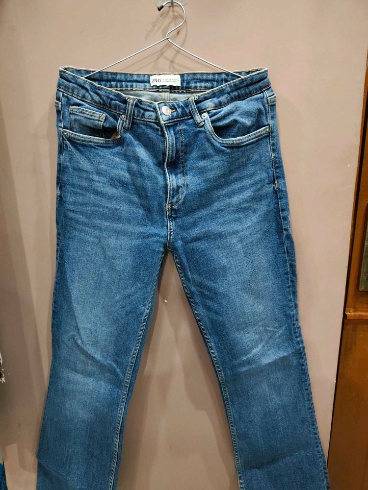 Zara Blue Denim Jeans