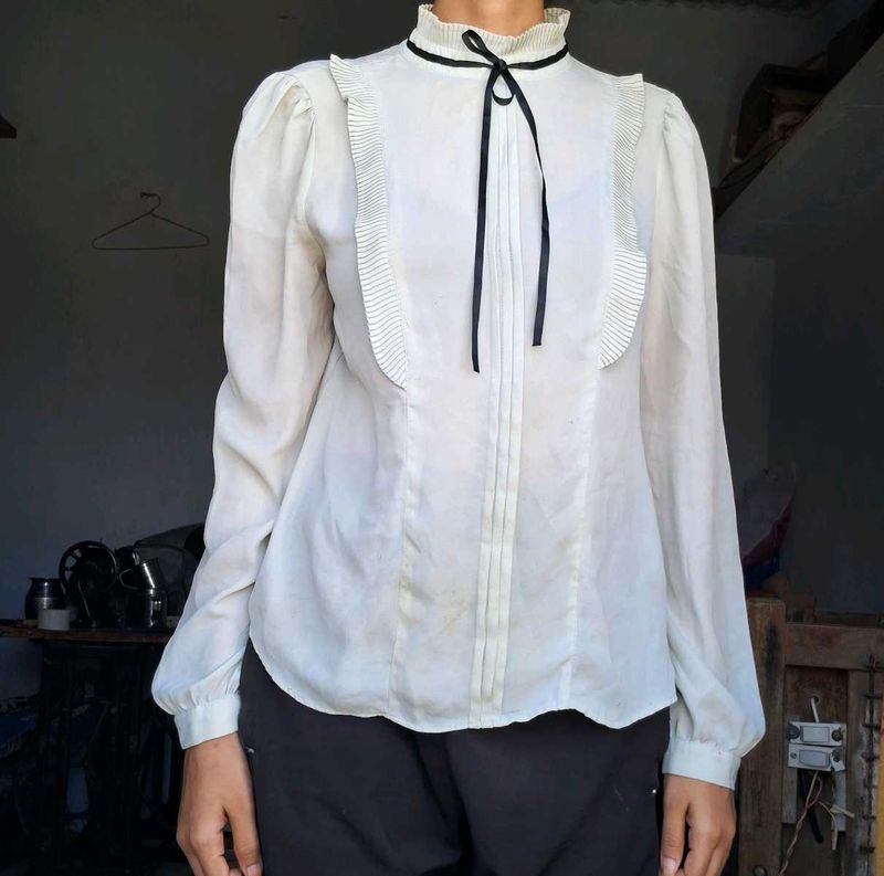 Vintage Ruffle Top
