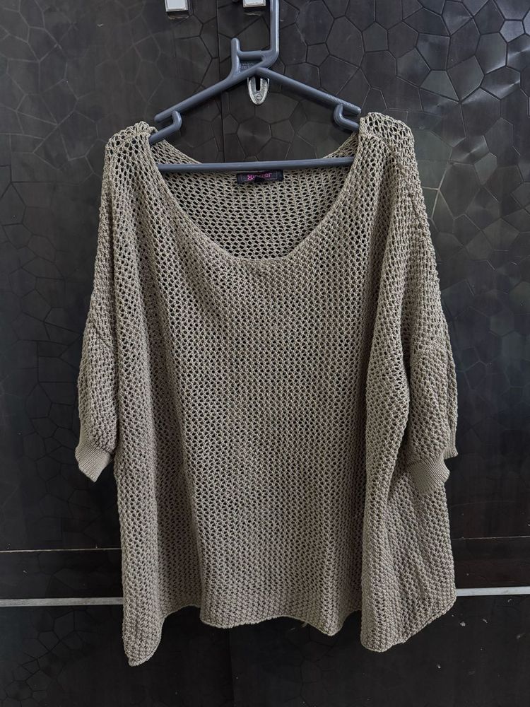 Crochet Cover Knitted Top