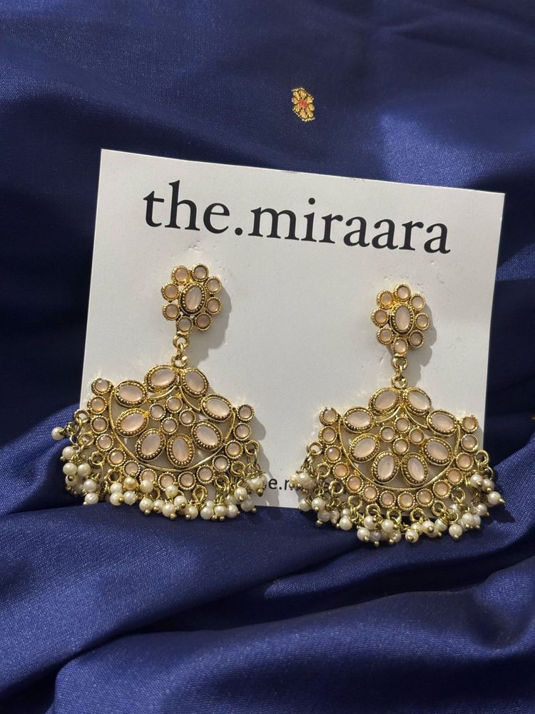 Elegant Chandbali Style Earrings