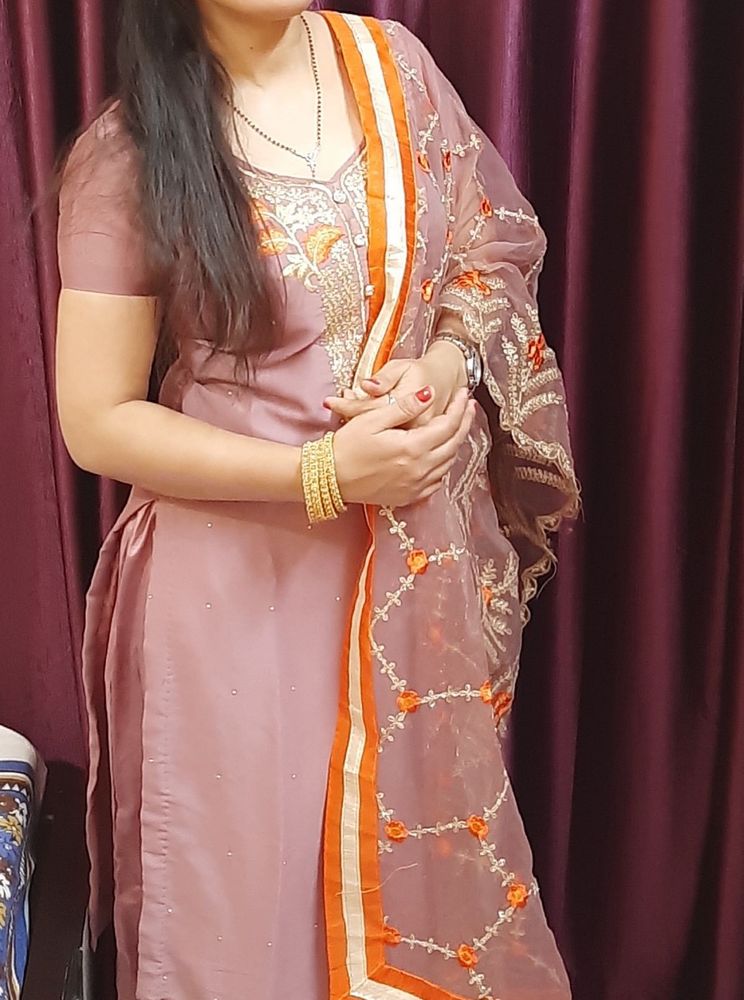 Elegant Silk Kurta Set