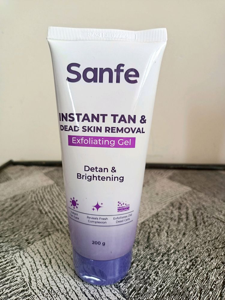 Sanfe Instant Tan &amp;Dead Skin RemovalExfoliatingGel