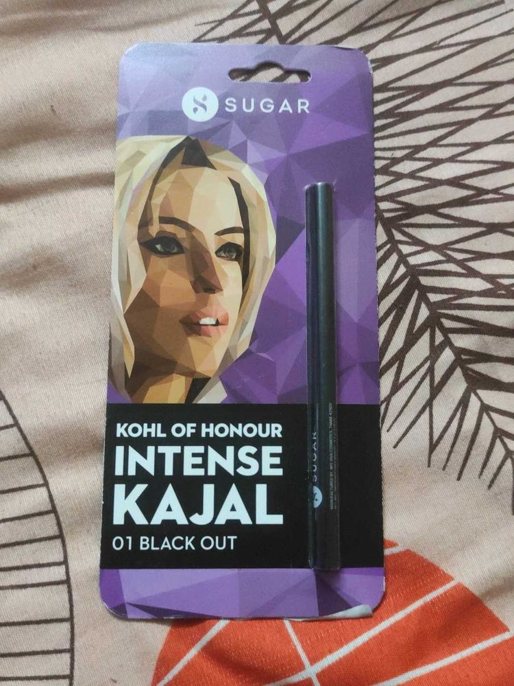 Sugar Cosmetics Intense Kajal(Shade 01 Black Out)