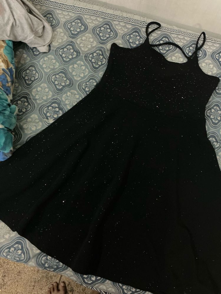 Sparkly Black Dress