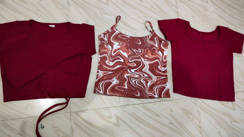 Combo Of Three Tops 🤩