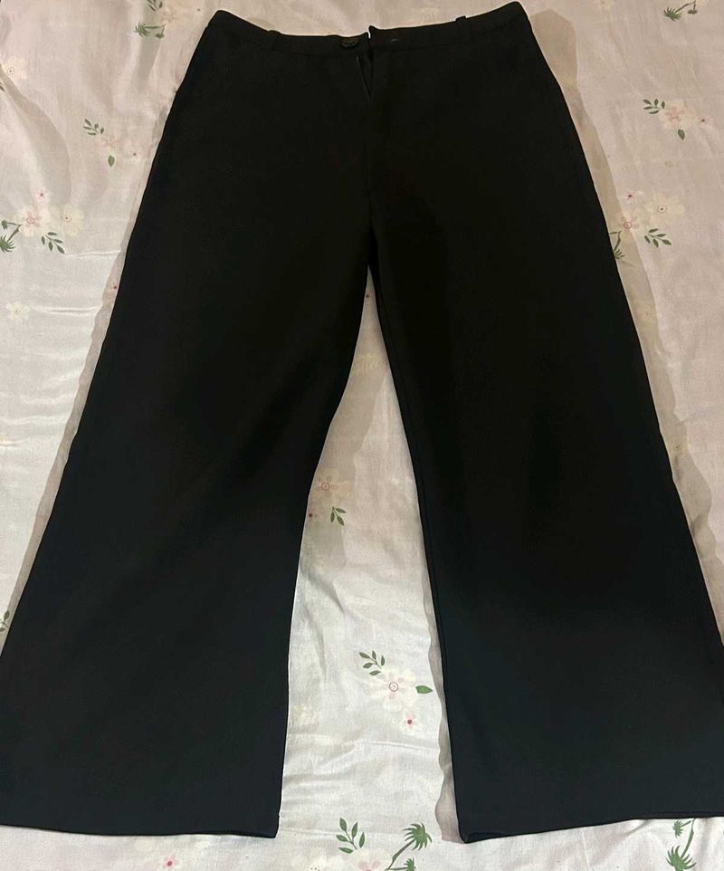 Wide Leg Black Pants