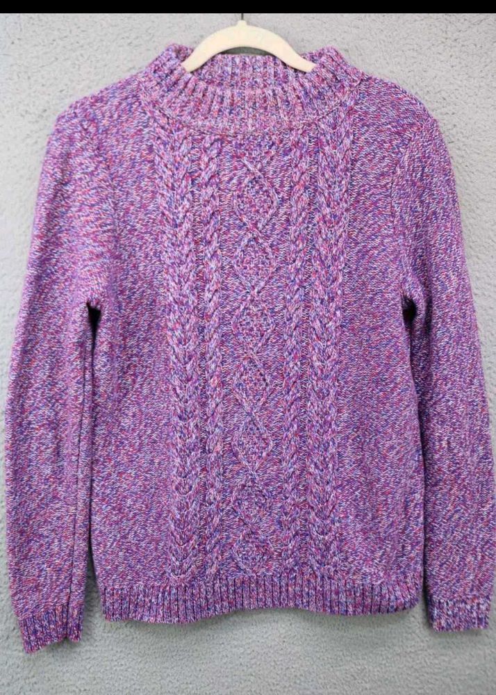 Highneck Pullover For Women 💜
