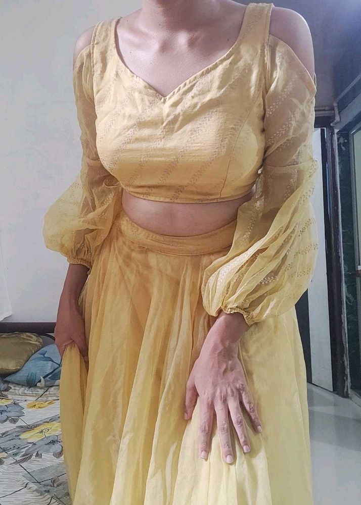 Yellow Lehenga