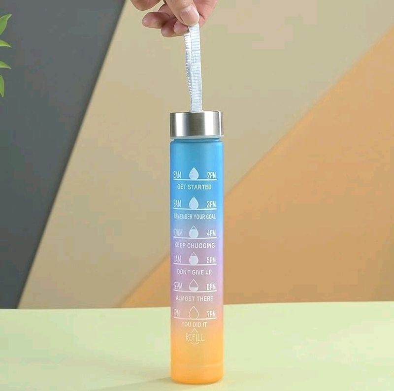 New 300 ml Motivational Water Bottle