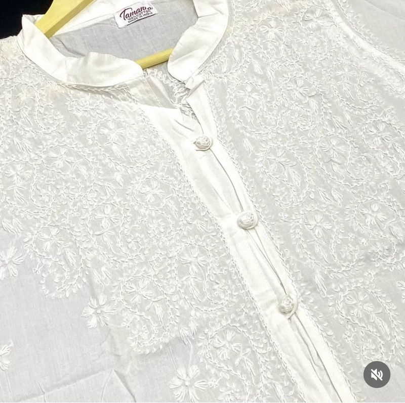 White Kurti