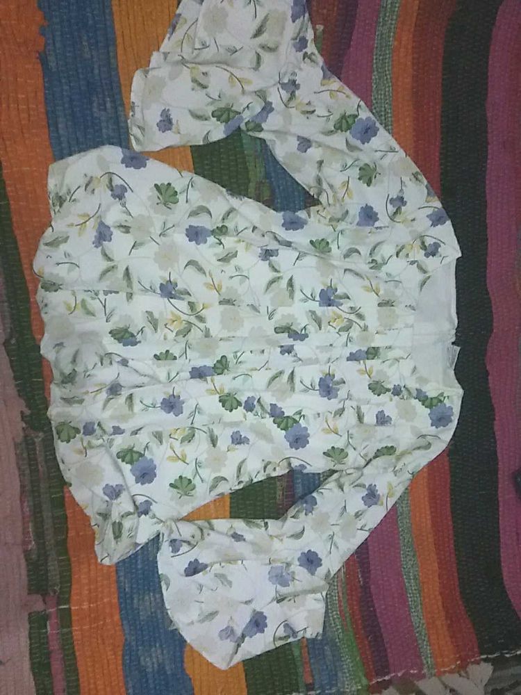 Floral Print Blouse