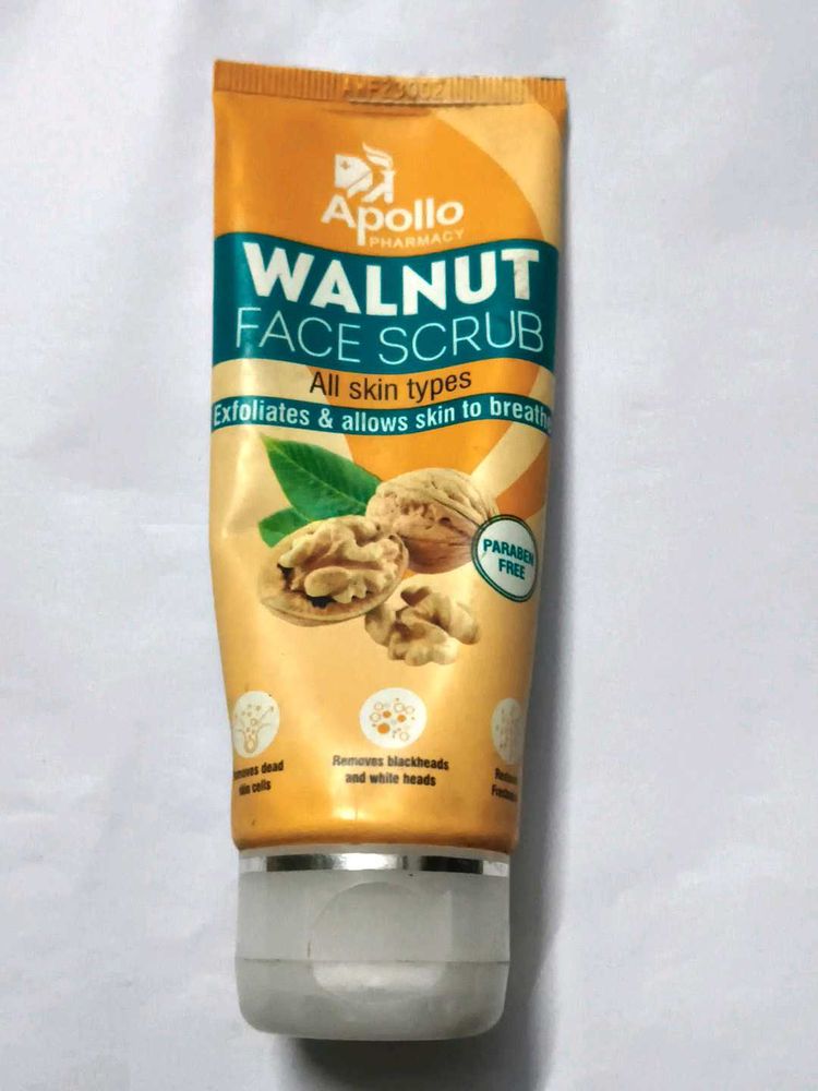 Apollo Walnut Face Scrub
