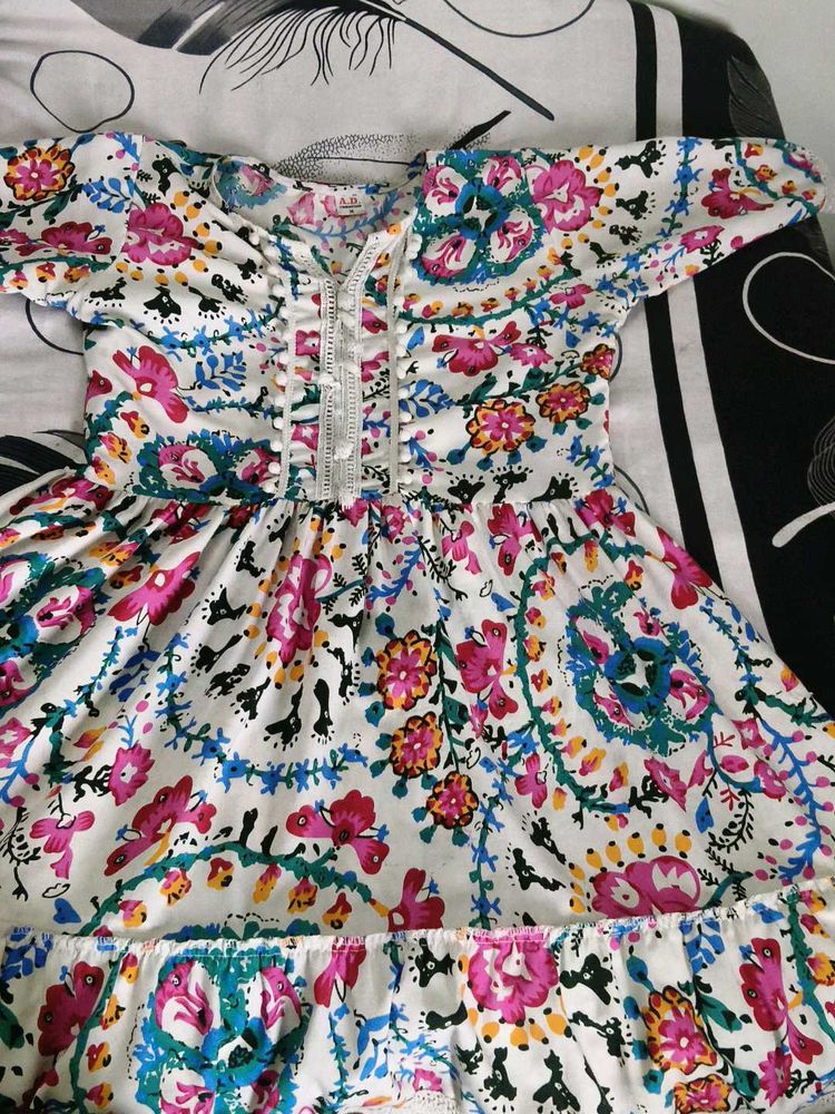 Floral Girls Dress