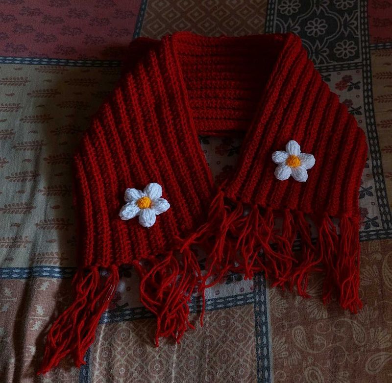 Mikasa Crochet Scarf
