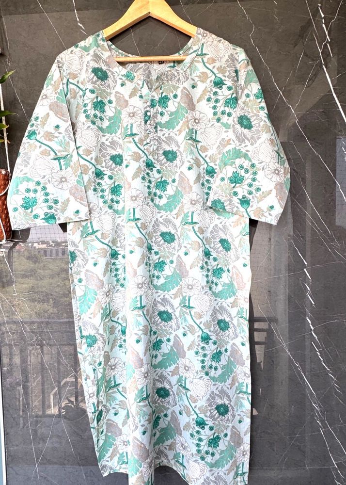 Floral Print Kurti