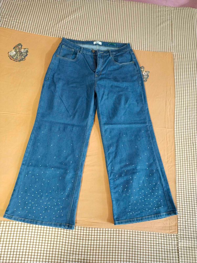 Stylish Embellished Jeans