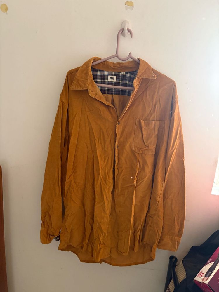 Brown Corduroy Shirt