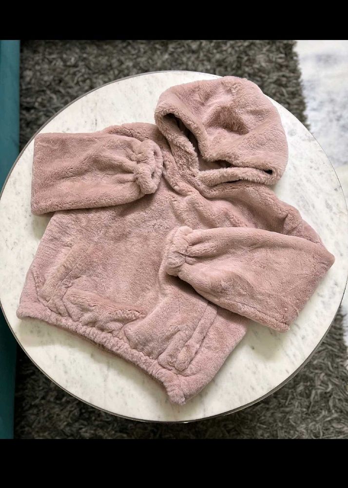 Zara Kids Fur Sweater