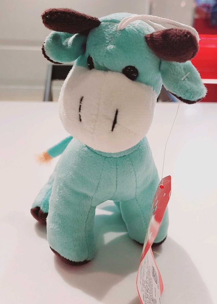 Cute Blue Cow Plush Toy