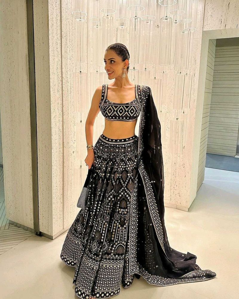 🆕️🆕️Gorgeous Black Bridesmaids Lehenga