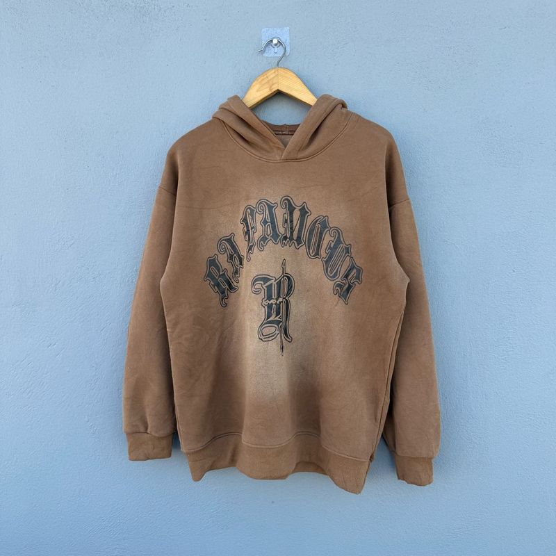 Brown Graphic Hoodie