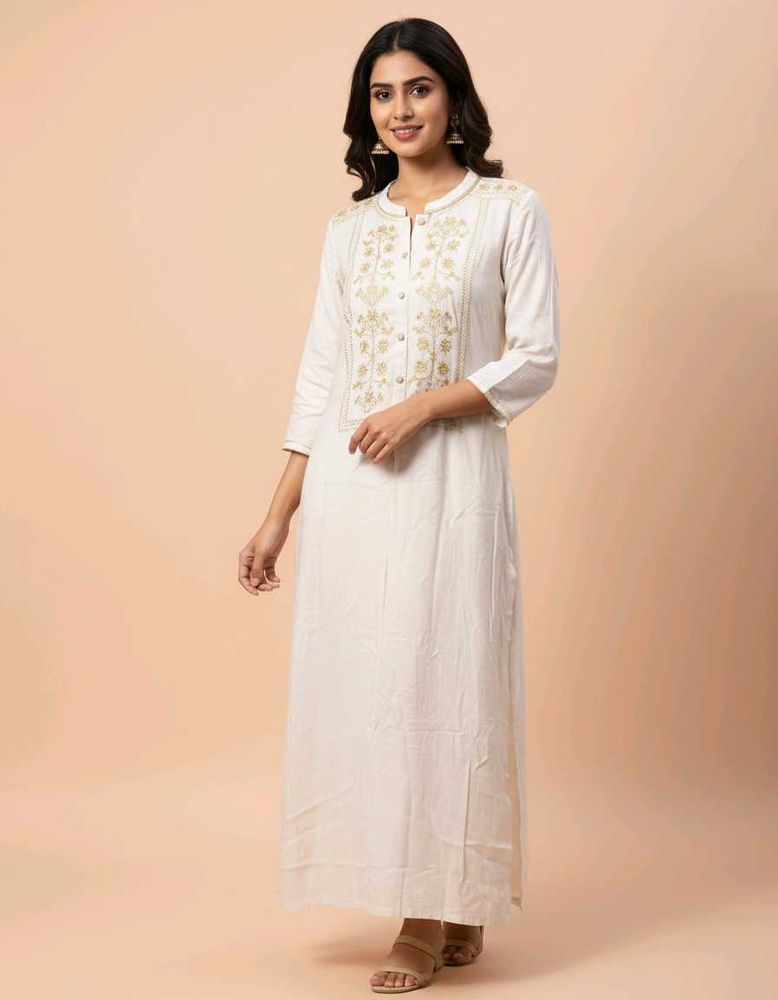 Elegant Embroidered Kurta