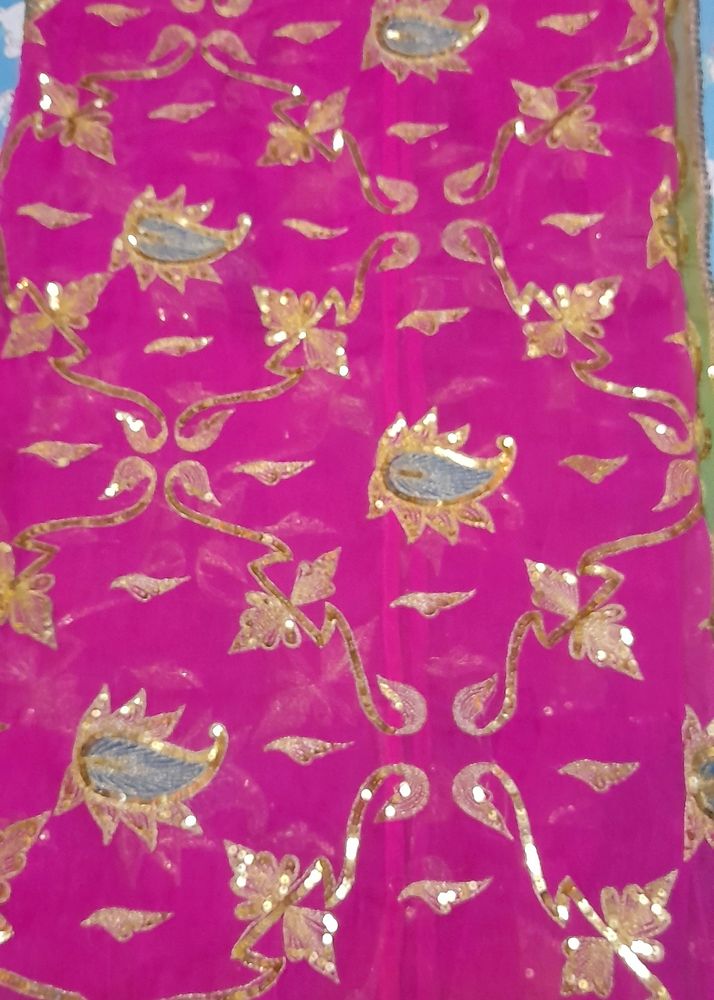 Attractive Rajasthani Aari Tari Jari Lahenga Odani