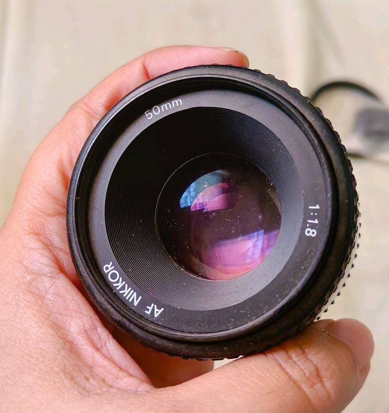 Vintage Nikon AF Nikkor F Mount 50mm 1:1.8